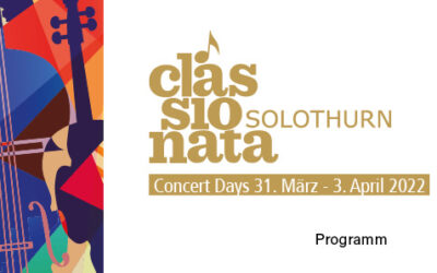 Programm Concert Days 2022